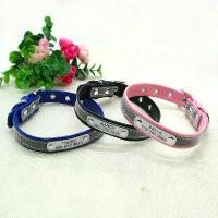 ราคา ปลอกคอสุนัขส่วนบุคคล สะท้อนแสง ทำจากหนัง สำหรับสุนัขและแมว ปลอกคอ ID แกะสลักแบบกำหนดเอง ปลอกคอป้ายชื่อลูกสุนัข สำหรับสัตว์เลี้ยงขนาดเล็ก แมว XS-M (1732246673691674763)