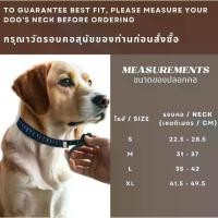 ราคา สายจูง ปลอกคอ และสายรัด ปลอกคอสุนัข หนังแท้100% เกรดส่งออก ใช้หนังคุณภาพดีหนึ่งชั้นเต็มความหนา หลากสี หลายไซส์ พร้อมส่งจากไทย Genuine Leather Dog Collar ปลอกคอแมวและสุนัข (1732608651874042997)