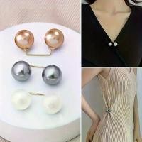 ราคา หมุดเข็มกลัดมุกเทียม 1 ชุด (6 ชิ้น) ปรับได้ กันลื่น หมุดนิรภัย สำหรับเอวหนังทรงตัว ปลอกคอ ปรับได้ เหมาะสำหรับผ้าพันคอ เครื่องประดับแฟชั่น กระดุมมุกเทียม เหมาะสำหรับชุด เสื้อ และตกแต่งเครื่องแต่งกาย (1