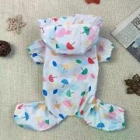 ราคา เสื้อผ้าฤดูร้อนกันน้ำสำหรับสุนัข เสื้อกันฝนสีขาวพิมพ์ลาย แมว ลูกสุนัข สี่ขา รวมทุกอย่าง เท็ดดี้ บิชอน ปอมเมอเรเนียน เสื้อผ้าสัตว์เลี้ยง เสื้อผ้าแมวลายา เสื้อผ้าแมว (1730090179568372458)