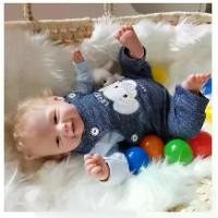 ราคา ตุ๊กตา Vivienne Bebé Reborn, 18 นิ้ว, ผิวทาสี 3 มิติที่สวยงาม, มีผมที่ราก, ตุ๊กตาทารก Reborn เหมือนจริง Muñecas Reborn (1732051302022284524)