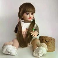 ราคา ตุ๊กตาวิกผมเต็มตัว 55 ซม. ไวนิลPremium ซักได้ ของเล่น educativo สำหรับเด็กผู้ชาย/หญิง ตุก ตุ๊ก ยาง ตุ๊กตา สาวสวย ญี่ปุ่น (1732381434823477229)