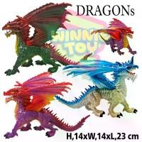 ราคา COD ฟิกเกอร์ โมเดล model flying dragon monster Teddies Drak plast มังกร สัตว์ประหลาด winnietoys (1732144800703415517)