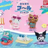 ราคา ฟิกเกอร์ Gashapon, Hello Kitty, คิตตี้สีดำ, คุโรมิ, อบเชย, ตุ๊กตาสไตล์ชายหาด, โมเดลมือถือ (1732278826985162096)