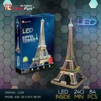 ราคา จิ๊กซอว์ 3 มิติ หอไอเฟล Eiffel Tower LED L091 แบรนด์ Cubicfun ของแท้ 100% สินค้าพร้อมส่ง (1729568058854443022)