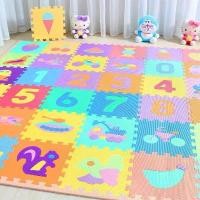 ราคา แผ่นรองคลานตัวเลข 30*30 ซม. เหมาะสำหรับห้องเด็ก จิ๊กซอว์ ABC ทำจากโฟม (1729750177716079020)