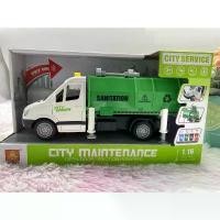 ราคา ของเล่นเด็ก รถขยะ รถเก็บขยะ รถขยะเขียว Sanitation Car รถของเล่น รถเด็กเล่น รถโมเดล ของเล่นเสริมพัฒนาการ ของขวัญเด็ก (1732151828664322314)