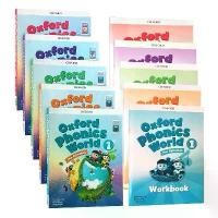 ราคา Oxford หนังสือเรียนภาษาอังกฤษ Oxford Phonics World 1-5 พร้อมแบบฝึกหัด สำหรับเด็กวัยประถม โฟนิกส์ The Alphabets Workbook หนังสือเรียน Student Book 5 เล่ม แบบฝึกหัด Workbook 5 เล่ม ชุด (1732461686024864