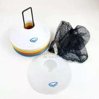 ราคา ของแท้ 100% [ของแท้ 100%] มาร์คเก้อ ชุด 40 ชิ้น หนา 1 mm อุปกรณ์ฝึกซ้อม ฟุตบอล บาสเกตบอล วอลเลย์ แกรนด์สปอร์ต (1732073612121704094)