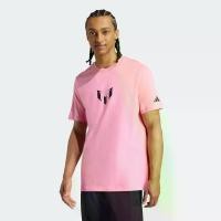 ราคา adidas ฟุตบอล เสื้อยืดพิมพ์ลายกราฟิก Messi ผู้ชาย สีชมพู JM8954 (1731295649916225299)
