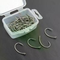 ราคา เบ็ดตกปลา 50 ชิ้น แข็งแรง ทนทาน มีหนาม เหมาะสำหรับการตกปลาน้ำจืดและน้ำเค็ม รอกตกปลา (1732084066557462217)