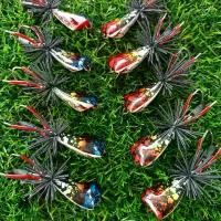 ราคา กบกระโดดสามเหลี่ยมหลังแอ่น 3.5 ซม.(จัดชุด 10 ตัว) เหยื่อปลอม เหยื่อตกปลา (1729691262123739322)