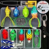 ราคา เหยื่อปลอม, ชุดเหยื่อล่อ, เหยื่อล่อปลา, สีดำ, พิเศษ, สไตล์ใหม่, ตกปลาน้ำจืดระยะไกล, กบสายฟ้าแบนดำ, ดัดแปลง, เหยื่อตกปลา (1732242077944480921)