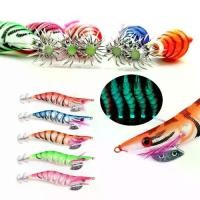 ราคา เหยื่อตกปลา ปลาหมึกเรืองแสงในที่มืด เหมือนจริง เหมือนจริงสุดๆ กับตะขอสองชั้น เหยื่อตกปลาประดิษฐ์ ตกปลาทะเล ชุด 5 ชิ้น เรืองแสงในที่มืด มีสี 3 มิติ (1732258902664709639)