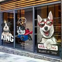 ราคา สติ๊กเกอร์ลูกสุนัขสัตว์เลี้ยง, การออกแบบที่กำหนดเอง, ตกแต่งร้านสัตว์เลี้ยง, โปสเตอร์, สติ๊กเกอร์ติดประตูกระจก, สติ๊กเกอร์ติดผนังหน้าต่างป้องกันการชนกัน (1732264700338079123)