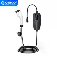 ราคา ORICO-OTT AUG416-US 16A Portable Electric Vehicle Charger Black โอริโก้ รุ่น AUG416-US (TYPE-1) เครื่องชาร์จแบตเตอรี่รถยนต์ไฟฟ้า แบบพกพา ที่ชาร์จ EV Car Charger ปรับ 16A 10A 8A สีดำ (17297729871178987