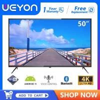 ราคา WEYON TV 50 นิ้ว Full HD ทีวีจอแบน smart TV Android 11.0 หน่วยความจำ 1.5 + 8G รับประกัน 1 ปี (1731732447543003622)
