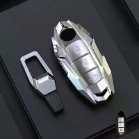 ราคา Sukisa - ฝาครอบกุญแจรถระยะไกล อะไหล่รถยนต์ เคส Fob พวงกุญแจ ตัวป้องกันกุญแจสำหรับ Nissan Altima Armada gt-r Maxima Murano Patrol Rogue Blade Versa 370z (1730010022465276162)