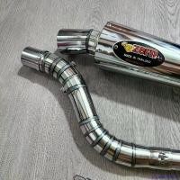 ราคา Wondersfshop25 ปัจจุบัน ท่อZ ทรงปลายกรวย ช่างZERN สีเงิน WAVE125R / WAVE125S / WAVE125ไฟเลี้ยวบังลม มอเตอร์ไซค์ Motorcycle รถ (1731353451827988494)