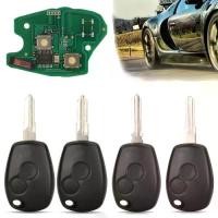 ราคา ปุ่มรีโมทรถยนต์, 2 ปุ่ม, 433MHz, วัสดุ ABS, สำหรับชิปกุญแจ Renault Duster Modus Clio 3 Twingo DACIA Logan Sandero Kangoo, สีดํา, เปลือกกุญแจชิป PCF7947/7946, อะไหล่รถยนต์ (1731553116618523837)