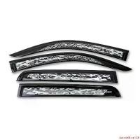 ราคา donateShop126 ปัจจุบัน กันสาด สายสปอร์ต สกรีนสีขาว สีดำ หรับ โตโยต้า Toyota Hilux Revo Rocco SR5 4x2 4x4 รุ่น 4ประตู ปี 2015-2019 Car รถยนต์ กันฝน ผ้า (1731627833666341436)