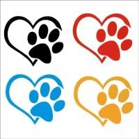 ราคา สติ๊กเกอร์ติดผนัง พิมพ์ลายอุ้งเท้าสัตว์เลี้ยงพร้อมดีไซน์หัวใจ สำหรับสุนัขและแมว สติ๊กเกอร์ไวนิล สติ๊กเกอร์ติดผนังกันชนหน้าต่างภายนอกรถยนต์ อุปกรณ์ตกแต่งบ้าน วอลล์เปเปอร์ (1729941338240748011)