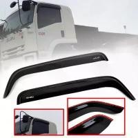 ราคา สปอตสินค้า กันสาด ISUZU เดก้า คิ้วกันสาด กันฝน DECA รถบรรทุก ปี 2015+ สีดำด้าน 2 ชิ้น (1731312989646128889)