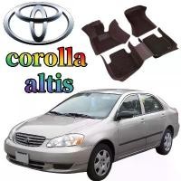 ราคา [Corolla Altis]Toyota พรมในรถยนต์6D สำหรับ Corolla Altis 2001-2007 ชุด 3 ชิ้น วัสดุ PU/PVC ยนต์ พรมปูพื้นรถยนต์6D ผู้ผลิตพรมปูพืนรถยนต์รายใหญ่ พรมเข้ารูปเกรดพรีเมียม Car ผ้ายาง (1731454783299946430)