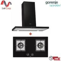 ราคา (Gorenje) เครื่องดูดควันชนิดติดผนัง WHT9SYB + เตาแก๊ส 2 หัว GTW722B-TH (1729689091649603804)