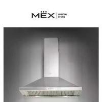 ราคา MEX รุ่น K611BFX90 เครื่องดูดควันทรงกระโจมทรงกล่อง ขนาด 90 ซม. (Baffle Filter) (สามารถใช้ระบบหมุนเวียนภายในได้) (1730642672203368908)