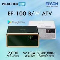 ราคา Epson EF-100B ATV / EF-100W ATV Laser Home Theater Projector with Android TV (2,000 Ansi Lumens / WXGA) รับประกันตัวเครื่องและหลอดภาพ 3 ปี หรือ 12,000 ชม. (1729519260242119425)