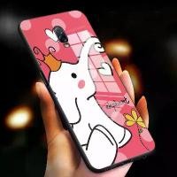 ราคา เคสป้องกันไฮบริดสำหรับ Samsung J7 PLUS ฝาหลังกระจกนิรภัยแบบแข็งลายช้าง เคสกันกระแทก (1729749618997365644)