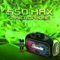 ราคา SOUNDIT S50MAX ลำโพงบลูทูธไร้สายพร้อมไมค์ฟรี 2 อัน (1731725846413805773)