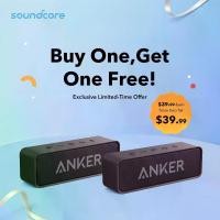ราคา ลำโพงบลูทูธ Anker Soundcore, รุ่นไฮเอนด์, พร้อมคะแนน IPX5 กันน้ำ, เสียงสเตอริโอ, เวลาเล่น 24 ชั่วโมง, ลำโพงไร้สายแบบพกพา, เข้ากันได้กับ iPhone, Samsung และอื่น ๆ (1731638400229935295)