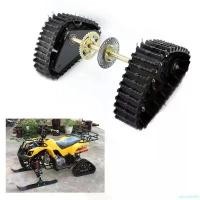 ราคา absolute46 คุณภาพรับประกันได้ Electric little bull รถ ATV ดัดแปลงสโนว์โมบิลเพลาล้อหลังที่แตกต่างกันพร้อมล้อสกีติดตามอุปกรณ์รถจักรยานยนต์ (1731333818931120682)