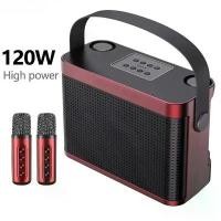 ราคา ลำโพงบลูทูธ แบบพกพา ไร้สาย ทรงพลัง (20W) เสียง HiFi เหมาะสำหรับงานปาร์ตี้ที่บ้าน คาราโอเกะ ซับวูฟเฟอร์ ของขวัญที่ดีสำหรับเด็ก รวมไมโครโฟนคู่ # (1731499326914333162)