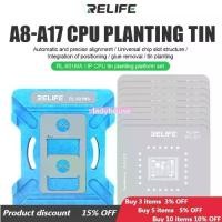 ราคา ชุดปลูกดีบุก IP RELIFE RL-601MA, ต้นฉบับและใหม่, สติ๊กเกอร์ลายฉลุ Reballing CPU สากล, สำหรับการติดตั้งซีรีส์ A8-A17 โทรศัพท์, คุณภาพดีที่สุด, เหมาะสำหรับ CPU (1730106566688410302)