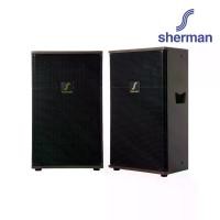 ราคา Sherman ชุดลำโพงกลางแจ้ง PA 12 นิ้ว รุ่น SM-124 (สีน้ำตาล) (1730291581764209096)