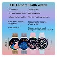 ราคา ผลิตภัณฑ์ใหม่ ET490 สมาร์ทวอทช์ ECG สุขภาพของผู้หญิง ไขมันในเลือด กรดยูริก ไขมันในร่างกาย น้ำตาลในเลือด การโทรด้วยบลูทูธประจำเดือน นาฬิกากีฬาเพื่อสุขภาพของผู้หญิง (1729964547155266067)