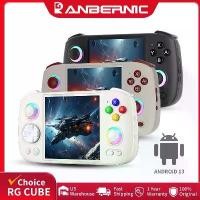 ราคา RG Cube Retro มือถือเกมคอนโซล, ANBERNIC, หน้าจอสัมผัส IPS 3.95", ระบบปฏิบัติการ Android 13, ไฟ RGB, รองรับจอยสติ๊กฮอลล์, สตรีมมิ่ง WIFI (1731459803509195996)