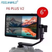 ราคา Feelworld-F6 Plus V2 หน้าจอสัมผัสขนาด 6 นิ้ว จอภาพภาคสนามกล้อง DSLR 3D LUT IPS FHD 1920x1080 รองรับแขนเอียง 4K (1729961339904428889)