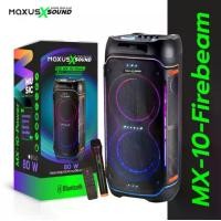 ราคา MX-8-Firebeam Light Up The Beat [ลำโพงบลูทูธแบบพกพา] ไฟ LED แถมฟรี Adapter มอก. พร้อม เมค์ลอย 1ตัว และ Remote Control (1732151223096346687)