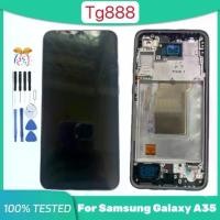ราคา หน้าจอ Samsung Galaxy A35, หน้าจอ LCD พร้อมหน้าจอสัมผัส, อะไหล่โทรศัพท์มือถือ, จอแสดงผล LCD, ของแท้ (1731998586358827669)