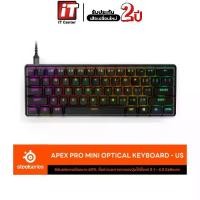 ราคา SteelSeries Apex Pro Mini Optical Gaming Keyboard คีบอร์ดเกมมิ่งออปติคอล ขนาดเล็ก 60% ไฟ RGB ปุ่ม US (1730402998613216101)