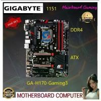 ราคา [จัดส่งทันที] 1151/เมนบอร์ด/กิกะไบต์ GA-H170-Gaming3/DDR4/Gen6-7 (1731348107027384069)