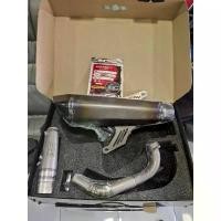 ราคา Yiyangqianxi'Shop ความคงทน ท่อ SC Moto Full Titanuim Honda Forza350 , ADV350 XMAX 2017-23 (1731021737877277335)