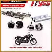 ราคา toxicodshop ความคงทน ชุดอัพเกรดโช้คหน้า (FORK UPGRADE KIT) สำหรับ TRIUMPH BONNEVELL T100 ปี 2012-2016 มอเตอร์ไซค์ Motorcycle รถ ซีล โช๊คอัพ (1730670997359725451)