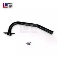 ราคา คอท่อ ท่อท่อนหน้า YAMAHA MIO สีดำเงา อะไหล่มอเตอร์ไซค์ (1732101274592381389)