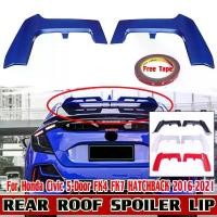 ราคา สปอยเลอร์หลังคารถยนต์, สปอยเลอร์ Civic, ส่วนเสริม, สำหรับ Honda Civic 5 ประตู FK4 FK7 HATCHBACK 2016-2021, สปอยเลอร์ท้ายรถ, ชุดริมฝีปาก (1730194033772694056)