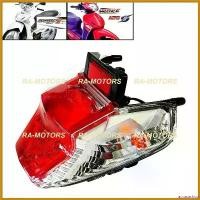 ราคา accusashop คุณภาพรับประกันได้ HMA ไฟท้าย ทั้งชุด สำหรับ เวฟ125s, เวฟ125i ไฟเลี้ยวบังลม (ปี 2007)(ฝาครอบ+ชุดสายไฟ+ขั้วหลอด+หลอดไฟ+ไฟทับทิม) มอเตอร์ไซค์ Motorcycle กระจก r 6 (1730621334685453235)